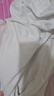 babylove寶寶奧利絨半開(kāi)衛衣春秋款兒童抓絨上衣保暖套頭外套外出休閑衣服 青碧色 120 曬單實(shí)拍圖