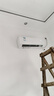 海爾（Haier）小紅花套系 凈省電1.5匹掛機臥室節能壁掛式空調 KFR-35GW/E1-1家電國家補貼20%以舊換新 曬單實(shí)拍圖