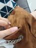 CHARLES&KEITH25秋新品大容量仿麂皮簡約腋下包女生日禮物CK2-20271514-1 Sienna Brown赭石棕 L 曬單實(shí)拍圖