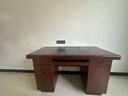 星都辦公桌電腦桌老板桌經(jīng)理桌寫(xiě)字桌油漆桌1.2米電腦桌不含安裝 曬單實(shí)拍圖