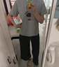 棉致韓系簡(jiǎn)約純棉印花短袖t恤女夏季2025新款潮流寬松顯瘦百搭半袖 24093淺灰色【高品質(zhì)19.5】 M 80-100斤 曬單實(shí)拍圖