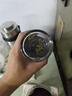天喜（TIANXI）茶杯玻璃杯雙層茶水分離杯大容量便攜辦公室男士水杯情人節禮物 曬單實(shí)拍圖