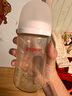 貝親（Pigeon）PPSU寬口徑防脹氣奶瓶240ml M號(hào)奶嘴 3個(gè)月+ AA191 曬單實(shí)拍圖