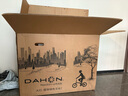 大行（DAHON）經(jīng)典D6折疊自行車20英寸6速成人休閑單車 KBC061 麗面黑 曬單實(shí)拍圖