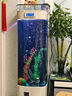 魚(yú)美軒金魚(yú)缸客廳小型家用立式自循環(huán)過(guò)濾一體生態(tài)玻璃小魚(yú)缸免換水族箱 純白色（有電梯送貨入戶(hù)） 長(cháng)50*寬40*高138CM 曬單實(shí)拍圖