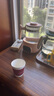 特美居（temeiju）一次性咖啡杯防燙紙杯加厚杯子食品級飲料水杯商務(wù)瓦楞茶杯60只 曬單實(shí)拍圖