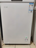 美菱（MeiLing）100升低霜家用冰柜冷藏冷凍轉換單溫冷柜-35°速凍一級能效節能租房小冰箱BC/BD-100DT白國家補貼 曬單實(shí)拍圖