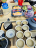 滿(mǎn)弓2025新款茶具套裝戶(hù)外旅行茶具套裝戶(hù)外露營(yíng)圍爐煮茶便攜燒水壺黑陶-提梁壺-卡式爐-藍包 曬單實(shí)拍圖