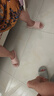 潔麗雅老人防滑拖鞋女士夏季室內(nèi)家居家中老年浴室洗澡防臭家用涼拖鞋女 粉色 39-40 (標(biāo)準(zhǔn)碼) 曬單實拍圖