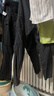 迪卡儂（DECATHLON）速干褲男女戶外長褲徒步褲子快干登山透氣彈力 TREK100 黑灰色-男款 40 曬單實拍圖