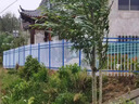 鋅鋼護(hù)欄城市道路欄桿小區(qū)戶外園林花園圍欄學(xué)校工廠庭院圍墻柵欄 1.2米高*1米長(zhǎng)二橫梁加厚為1米價(jià) 曬單實(shí)拍圖