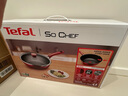 特福（Tefal）炒鍋家用不粘鍋平底炒鍋28cm炒鍋電磁爐燃?xì)庠钔ㄓ糜锈?曬單實(shí)拍圖