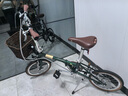 大行（DAHON）D5折疊自行車16英寸5速復(fù)古男女式城市戶外休閑便攜自行車HAC653 郵政綠 曬單實拍圖
