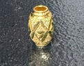 金小貅黃金轉運珠足金999橄欖車(chē)花珠手串路路通小金珠手鏈DIY玉珠配珠 1g,車(chē)花橄欖珠【多退少補】 曬單實(shí)拍圖