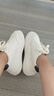 ASH【明星同款】2025新款女鞋IMPULS時(shí)尚松糕底小個(gè)子增高厚底小白鞋 白黑色 37 （腳瘦拍小一碼） 曬單實(shí)拍圖