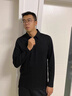 羅蒙（ROMON）T恤男秋季潮流衛衣長(cháng)袖POLO領(lǐng)休閑商務(wù)上衣打底衫男裝8899深灰XL 曬單實(shí)拍圖
