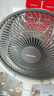 東芝（TOSHIBA）【風(fēng)待月】電風(fēng)扇空氣循環(huán)扇智能語(yǔ)音風(fēng)扇直流變頻電風(fēng)扇靜音臥室超靜音一級能效550XCN(Y) 曬單實(shí)拍圖