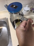 慕亞（MUYA）玻璃油壺廚房家用不掛油油瓶醬油醋調料瓶裝油容器不銹鋼油罐 曬單實(shí)拍圖