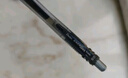 派通（Pentel）BLN105按動(dòng)黑色中性筆高顏值0.5mm簽字筆商務(wù)學(xué)生速干水筆水性筆文具 黑色5支裝 曬單實(shí)拍圖