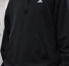 adidas休閑加厚毛圈連帽衛(wèi)衣套頭衫男女秋冬阿迪達(dá)斯官方輕運(yùn)動(dòng)   黑色   S 曬單實(shí)拍圖