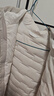 KOLON SPORT/可隆羽絨三合一夾克 女子防水防風(fēng)透濕戶(hù)外沖鋒衣2級 LKJK5WNT12-GR 米灰色 M 165/88A 曬單實(shí)拍圖