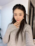 Lnieer大顆施家珍珠耳墜女2025新款爆款高級感輕奢耳環(huán)耳釘氣質(zhì)圓臉耳飾 白色大珍珠【劉詩詩同款】 曬單實(shí)拍圖