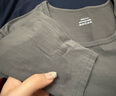 莫代爾棉薄款秋衣秋褲男士套裝打底萊卡棉毛衫男秋冬季棉毛衫保暖內衣 套裝灰 圓領(lǐng) L 曬單實(shí)拍圖