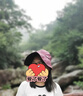 蕉下（beneunder）遮陽(yáng)帽女棒球帽子男大帽檐防曬帽鴨舌帽太陽(yáng)帽子海邊度假登山帽紫 曬單實(shí)拍圖