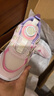 巴布豆（BOBDOG）女童鞋軟底兒童運(yùn)動(dòng)鞋春秋款老爹鞋 102533148 櫻花粉/丁香紫32 曬單實(shí)拍圖