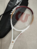 Wilson威爾勝?gòu)?fù)古tour one進(jìn)階拍全碳素一體網(wǎng)球拍 1號(hào)柄 WR106510U1 曬單實(shí)拍圖