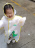 魔小宅兒童雨衣男童女童雨披幼兒園寶寶學(xué)生男孩女孩斗篷式透明防水面料 黃色（小恐龍雨衣） M1件【建議身高95-105cm】 曬單實拍圖