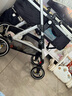 紐貝耳newber嬰兒車(chē)推車(chē) 遛娃車(chē) 0-3歲可坐可躺 雙向 輕便折疊 三代黑白  遮陽(yáng)防蚊罩+護(hù)脊睡板 曬單實(shí)拍圖