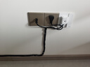妙馨思理線(xiàn)器電線(xiàn)固定器免釘墻貼無(wú)痕電源線(xiàn)收納走線(xiàn)夾網(wǎng)線(xiàn)卡扣自粘神器 曬單實(shí)拍圖