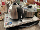 金灶（KAMJOVE）全自動上水電茶爐燒水壺保溫電水壺泡茶專用恒溫電熱水壺茶臺燒水壺一體 0.9L FM-9（銀色限定版） 曬單實拍圖