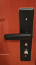 虎頓（HOTUN）防盜門(mén)把手防盜門(mén)鎖把手不銹鋼防撬拉手入戶(hù)鋼質(zhì)門(mén)面板03H黑色 曬單實(shí)拍圖
