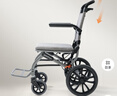 魚躍(yuwell)手動(dòng)輪椅車1100A折疊老人輕便便攜式手推車旅行可上飛機(jī) 曬單實(shí)拍圖