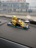 齊選貔貅汽車(chē)擺件男士車(chē)內飾品中控臺車(chē)載香水擺件高檔一路平安裝飾品 土豪金貔貅【贈香水防滑墊】 曬單實(shí)拍圖