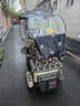 冠'齊電動(dòng)車(chē)遮雨棚全收縮可折疊拆卸新款遮陽(yáng)擋風(fēng)擋雨滑動(dòng)開(kāi)窗免安裝 招財貓黑色 免安裝 曬單實(shí)拍圖