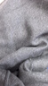 優(yōu)衣庫超品好價(jià)男裝女裝柔軟針織搖粒絨圓領(lǐng)套頭衫T恤470641 08 深灰色 L /175/100A 曬單實(shí)拍圖