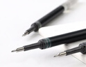 派通（Pentel）LRN5/LRN5TL速干黑色筆芯黑色水筆替芯大容量適用bln105\/bln75學(xué)生按動(dòng)中性筆0.5mm彩色勃艮第紅 紅色【LRN5】 6支裝 曬單實(shí)拍圖