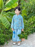G. DUCKKIDS童裝漢服兒童套裝春秋男童國學(xué)服唐裝兩件套女童中秋節表演服 女童 140 尺碼9~10歲【130-140cm】 曬單實(shí)拍圖