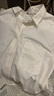優(yōu)衣庫女裝寬松短襯衫/短袖襯衣空調衫薄外套尼龍479096 01 乳白色 M /160/84A 曬單實(shí)拍圖