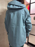 瞬時(shí)山野Monterest空山雨戶(hù)外C6防潑水登山夾克壓膠外套沖鋒衣女 芥嵐灰 L （WL） 曬單實(shí)拍圖