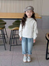 G.DUCKKIDS小黃鴨童裝女童牛仔褲子春秋季2025新款洋氣寶寶小童秋裝直筒長(cháng)褲 圖片色 120 建議身高105-115cm 4-5周歲 曬單實(shí)拍圖
