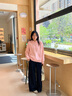 Teenie Weenie小熊卡通連帽衛(wèi)衣女2025冬季新款女衛(wèi)衣 粉色 S 曬單實(shí)拍圖