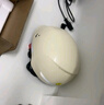 京東京造電動車頭盔3C認(rèn)證男女士款春夏四季半盔透氣輕便摩托車電瓶車安全帽 亮光米白色54-58cm頭圍 曬單實(shí)拍圖