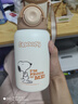 史努比（SNOOPY）兒童保溫杯帶吸管直飲男女小學生316不銹鋼喝水杯子雙蓋壺500ml咖 曬單實拍圖