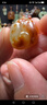 六福珠寶 足金圓環(huán)形黃金耳釘耳飾 計(jì)價(jià) G01G0009DS 約1.60克 曬單實(shí)拍圖