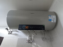 美的（Midea）電熱水器60升80升3300W一級能效出水斷電速熱家用變頻節能省電終身鎂棒免換免清洗防電墻手機控制 60L 3300W 省電快洗 7倍水量·J7pro 曬單實(shí)拍圖