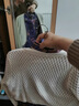 雅格羅伊 真絲披肩外套女短款桑蠶絲旗袍外搭修身百搭小開(kāi)衫鏤空針織薄款 加大白色長(cháng)袖(120-130斤) 曬單實(shí)拍圖